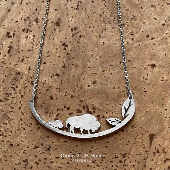 Wild Animal Necklaces Stainless Steel MADE IN THE USA*