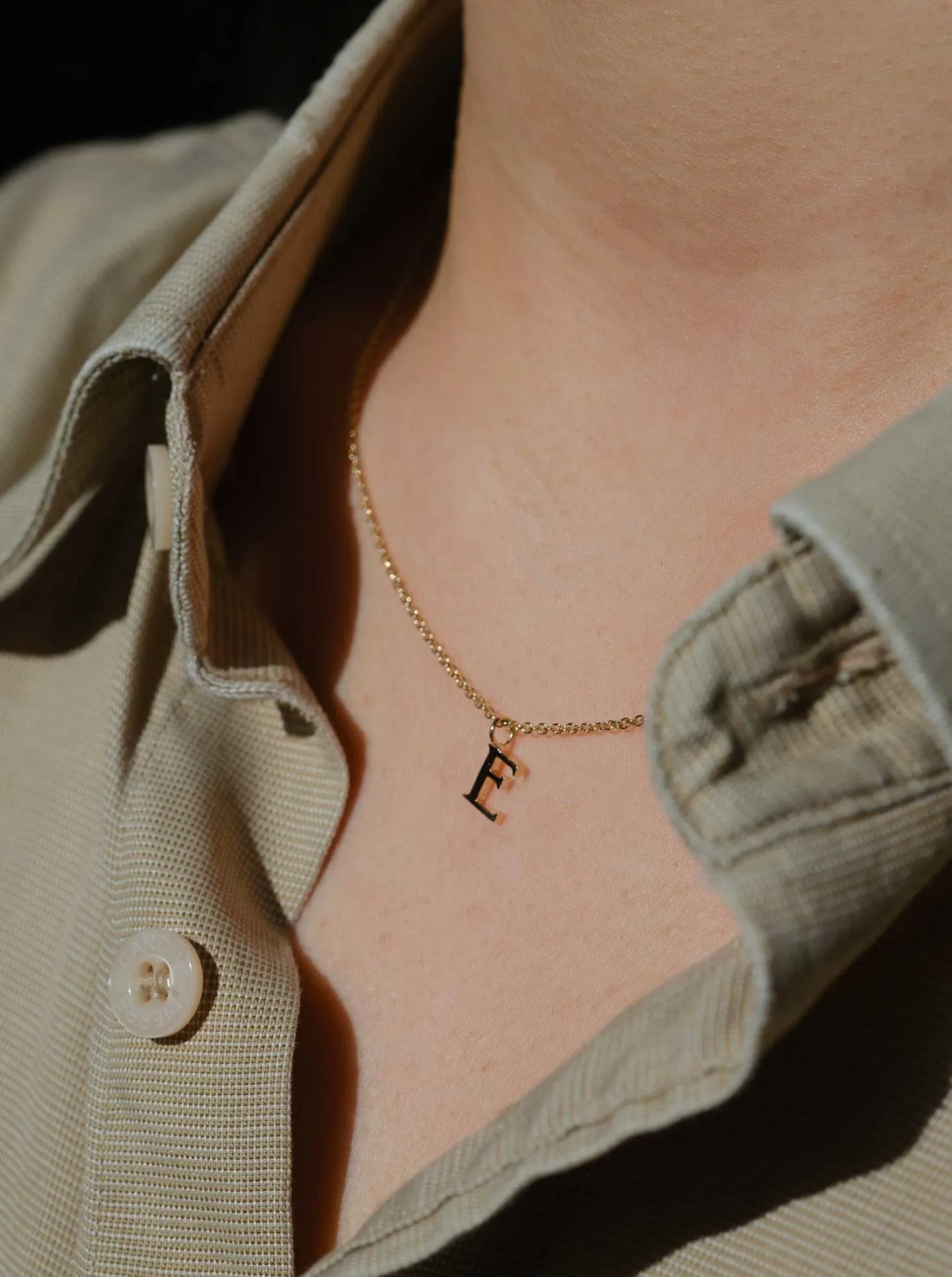 Y Letter Gold Necklace